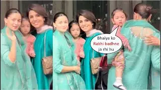 Raha Kapoor's FIRST Rakshabandhan Celebrations with Taimur and Jeh Ali Khan