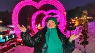 КРЕЩЕНИЕ в УКРАИНЕ! ГУЛЯЕМ на ФЕСТИВАЛЕ! ОЖИДАНИЕ vs РЕАЛЬНОСТЬ! Лучшая зимняя локация в Киеве 2024