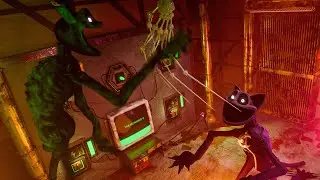 What if CATNAP meets with HOPPY HOPSCOTCH? (Secret scene) - Poppy Playtime: Chapter 3