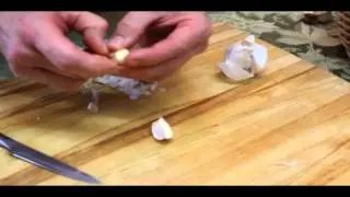 Peel Garlic with Chef Eric Crowley of Chef Eric's Culinary Classroom in Los Angeles