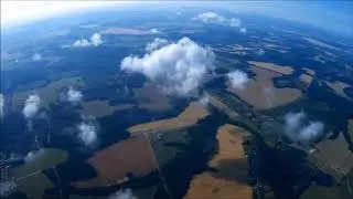 Полёт - 75 км. Саковщина - Фаниполь. июль 19.