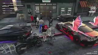 Messing around on fiveM Raced an admin for $10,000,000.