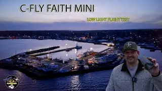 C-Fly Faith Mini low light test at dusk