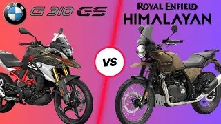 BMW G 310 GS Vs Royal Enfield Himalayan 🔥🔥 Full Comparison ⚡⚡Engine Price Power Weight
