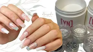 TUTORIAL  I  Elegant Coffin Nails using Young Nails Acrylic.