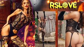 Best Women Fishnet Stockings Sexy Crotchless Lingerie One Piece Bodysuit 💕💖✨🎃🎃🎃🎃