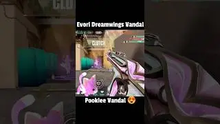 Pookie Vandal 😍 cuteeee #howtogetbetteratvalorant #valorantclips #trending #gaming