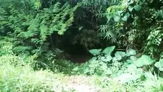 KOTA GEDE SUNDALAND ADA LUBANG DI TENGAH GUNUNG NYA /HII INDAH NYA MANTAP@MEDIAAKASUKA#indah.