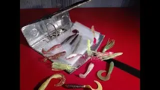 Папка для хранения силиконовых приманок своими руками.