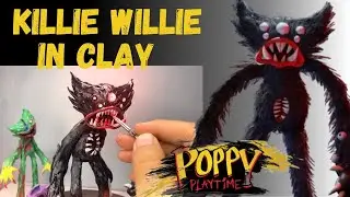 Making fan-made Killy Willy in clay
