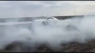 дрифт на мерседесе