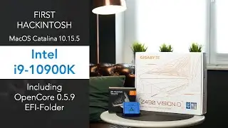 Hackintosh i9-10900k Build log. EFI-Folder to download. Overclocking. Benchmarks.
