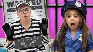 Nastya ve komik polis hikayeleri 👮 | Nastya Mia ve Artem