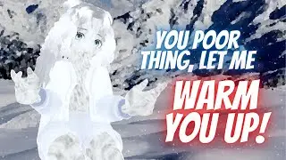 Yeti Girl Carries You Home & Warms You Up! ASMR Roleplay🥶[monster girl] [rescue] [f4m] [blizzard]❄️