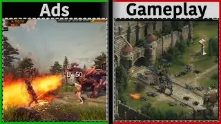 King of Avalon - Ads Vs Reality || Ads Vs Gameplay (2020)