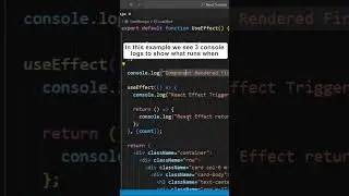 Use the Return in useEffect in React! #reactjs #reacthooks  #coding  #programming #javascript
