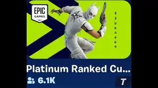 Fortnite Ranked cup platinum build.