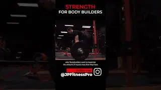 Bodybuilders Should Emphasize Strength #topset #powerbuilding #sbd #powerlifting #volume