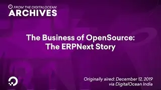 The Business of OpenSource: The ERPNext Story