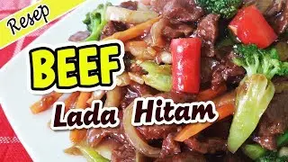 RESEP BEEF LADA HITAM By AWAN KULINER