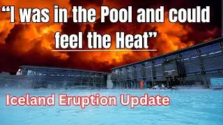 Blue Lagoon visitor reports about hectic evacuation - will Lava destroy pipes again ? 