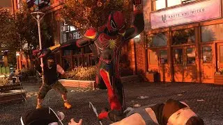 Marvel's Spider-Man 2 PS5 -  Aurantia Suit Gameplay