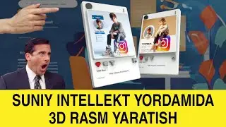 3D RASM SUNI INTELEKTDA BEPUL YARATING SHUNCHAKI TEXT YOZIB