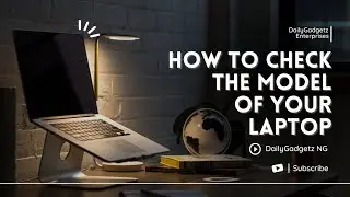 How To Check The MODEL/NAME of Your LAPTOP #diy #laptopmodel #viral