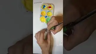 Painting magic talismans :)