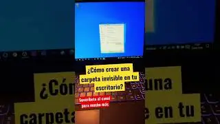 How to create an invisible folder?