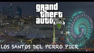 GTAV LOS SANTOS DEL PERRO PIER  (RIDING THE ROLLERCOASTER)