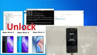 Unlock Kode / Pola Oppo Reno4, 5 & 6 via CMD | Firehose