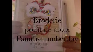 Du boulot mais que de merveilles 😍#paintbynumberday  "#pointdecroix  "#paintbynumberdaypointdecroix