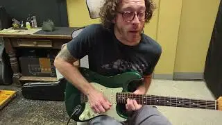 Fender Hot Rod '62 Stratocaster Reissue Sweet Groove guitar clean / driven tones Justin Cody Fox