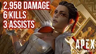 Loba Dealing the Damage 2958 #apexlegends s11