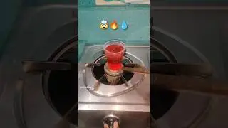 Fire & Water Reaction 🔥💧 #water #fire #experment #ideas#jeetidea