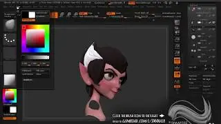 Hair brush Demo