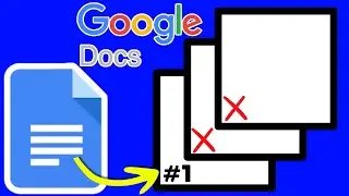 How To START Page Numbering From Specific Page In Google Docs