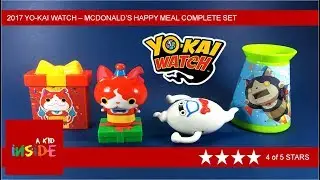 2017 Yo-Kai Watch - McDonald's Happy Meal Complete Set
