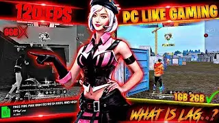 FREE FIRE MAX 120 FPS ! PC LIKE GAMING ! LAG FIX CONFIG FILE ⚡ FREE FIRE 120 FPS LAG FIX !