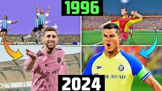 Evolution of FIFA vs PES [1996 - 2024] ● EA Sports FC vs eFootball | Fujimarupes