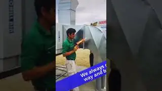 Custom made underground fridge for fresh harvested fruits