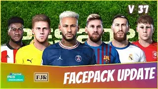 PES 2021 - UPDATE FACE V37 | SIDER VERSION & CPK VERSION