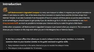 BDO | TREASURE ITEM - UPGRADED COMPASS | Assembly 2024