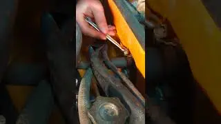 Replacing the heater radiator