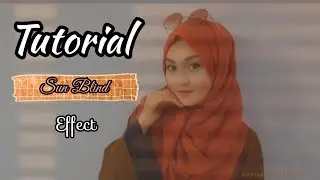Tutorial Sun Blinds Effect