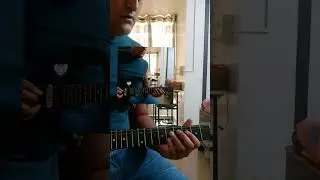 Fusion lick in A minor | outside notes | Tutorial | #fusion #music #guitar