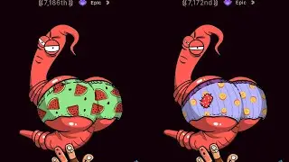 Появились скины в Wormfare Slap | Новые скины - труселя для червяка Wormfare Slap