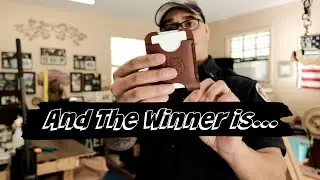 And the Winner is...( Minimalist Card Wallet Giveaway )