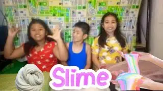 SLIME MAKING WITH 2 INGREDIENTS